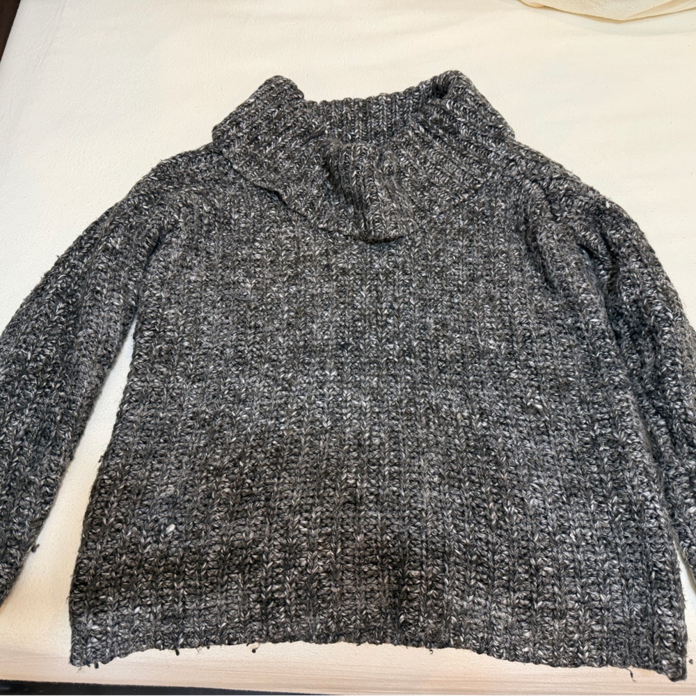 525 America Charcoal Knit Sweater